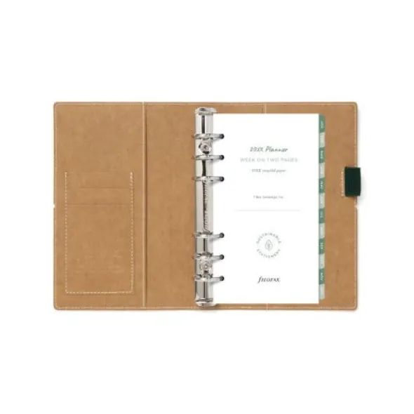 Filofax Eco Essential Personal Ebenholts