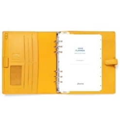 Filofax Finsbury A5 Mustard