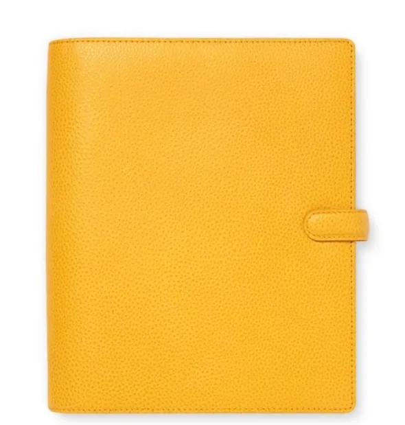 Filofax Finsbury A5 Mustard