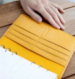 Filofax Finsbury Personal Mustard