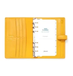 Filofax Finsbury Personal Mustard