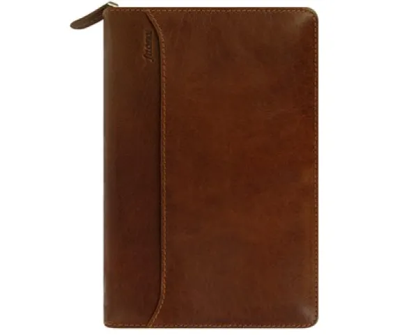 Filofax Lockwood personal Zip Cognac