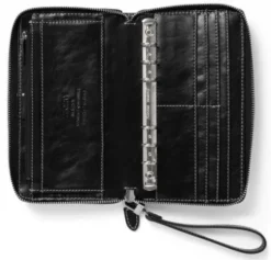 Filofax Malden Personal Compact Zip Black