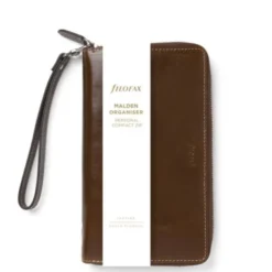 Filofax Malden Systemkalender Personal Compact Zip Ochre