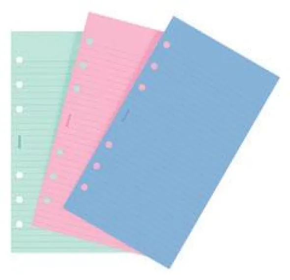Filofax personal linjerade blad fashion (9,5x17,1cm)