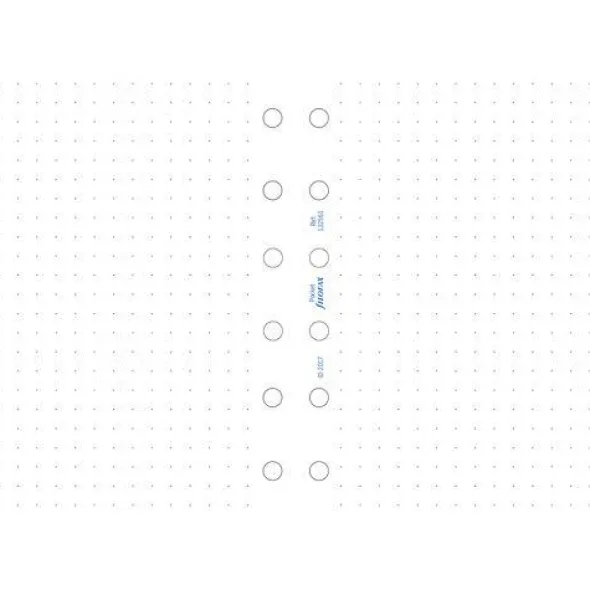 Filofax pocket dotted vita 30ark (8,1x12cm)