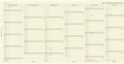 Filofax Årsplan A5 2027 (14,8x21cm)