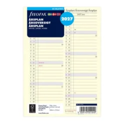 Filofax Årsplan A5 2027 (14,8x21cm)
