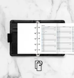 Filofax Årsplan Mini 2027 (6,7x10,5cm)