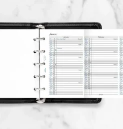 Filofax Årsplan Mini 2027 (6,7x10,5cm)