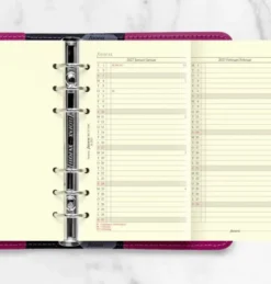 Filofax Årsplan Personal 2027 (9,5x17,1cm)