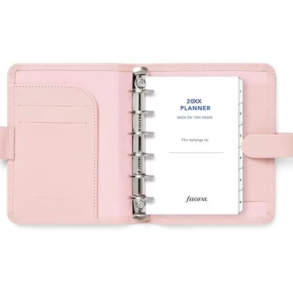 Filofax Saffiano Pocket Blush