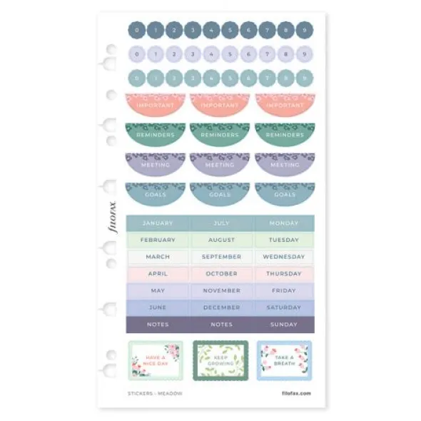 Filofax Stickers Meadow