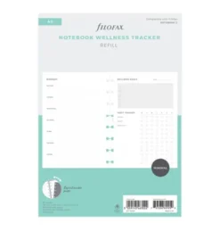 Filofax Wellness Tracker Notebook Refill - A5