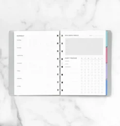 Filofax Wellness Tracker Notebook Refill - A5