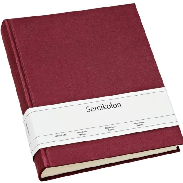 Fotoalbum Semikolon Classic Medium Burgundy