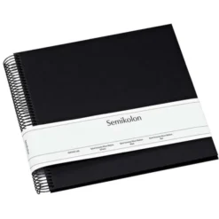 Fotoalbum Semikolon Spiral Medium Black