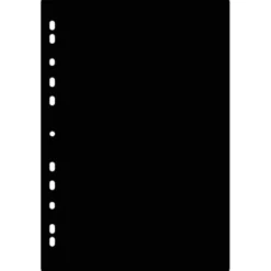 Fotoblad A4 225x297 Svart 25-pack