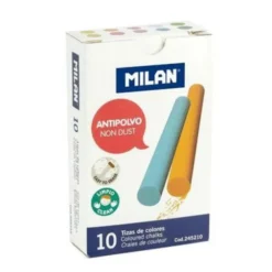 Färgade tavelkritor Milan 10-Pack