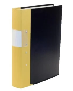 Gaffelpärm A4 60mm gul