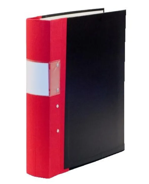 Gaffelpärm A4 40mm röd