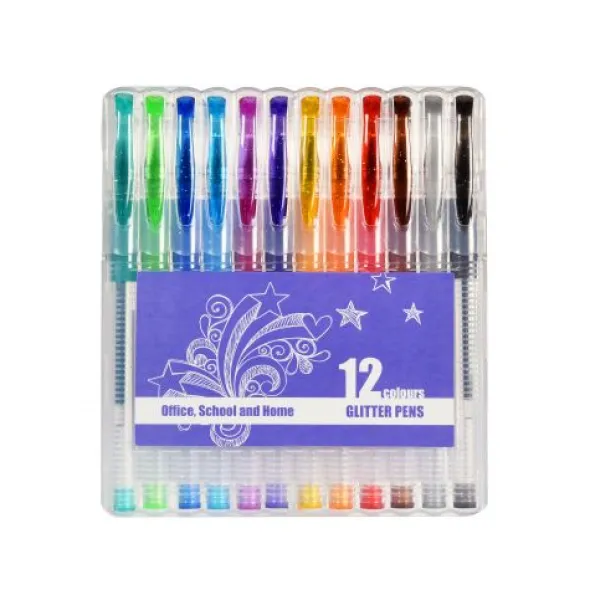 Glitterpennor 12-pack