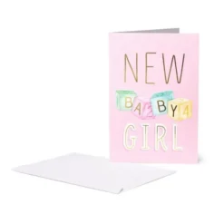 Grattiskort New Baby girl