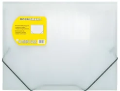 Gummibandsmapp A4 Transparent