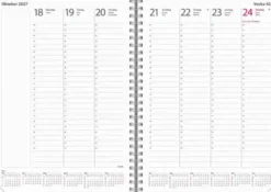 24 h kalender 2027