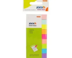 Indexflikar 50x12mm Rainbow
