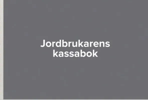 Jordbrukarens kassabok