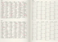 Kalender Agency Forma Deluxe brun 2027