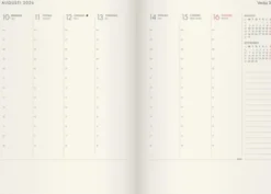 Kalender Agency Forma Deluxe svart 2026