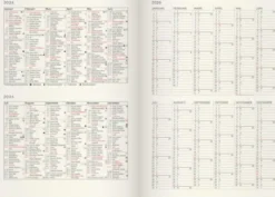 Kalender Agency Forma Deluxe svart 2026