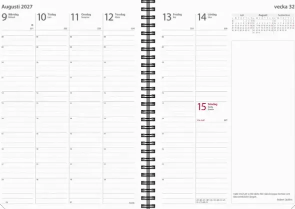 Kalender Business Country 2027