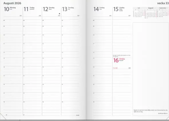 Kalender Business Flora 2026