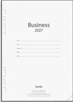 Kalender Business grundsats 2027 (14,8x21cm)