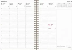Kalender Business Twist brun 2027
