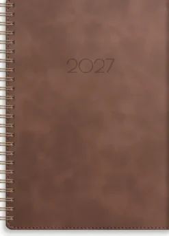 Kalender Business Twist brun 2027