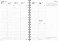 Kalender Business Twist grå 2027