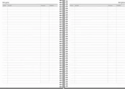 Kalender Business VIP konstläder 2026