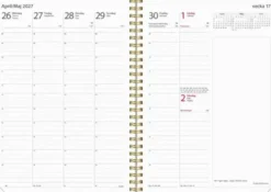 Kalender Business White 2027