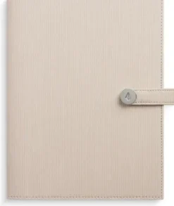 Kalender Dagbok beige konstläder 2027