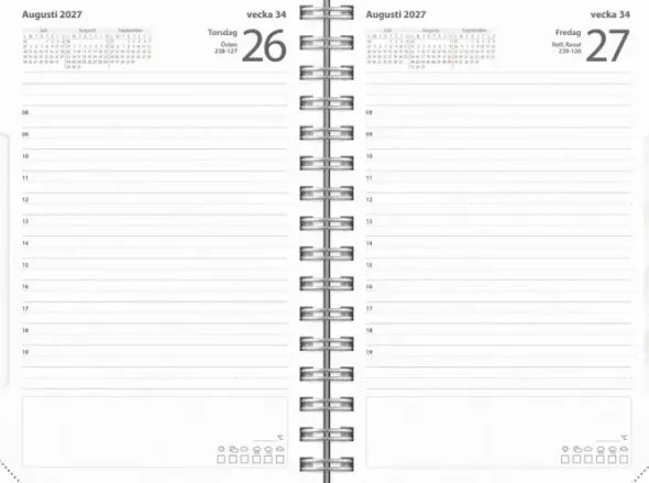 Kalender Dagbok Eco Line 2027