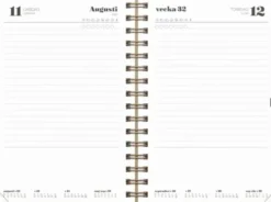 Kalender Dagbok Textile senapsgul 2027
