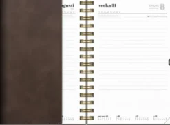 Kalender Dagbok Twist brun 2027