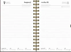 Kalender Dagbok Twist brun 2027