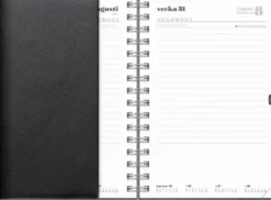 Kalender Dagbok Twist svart 2027