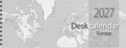 Kalender 2027 Desk calendar Europe
