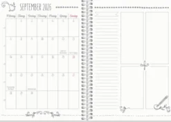 Kalender Doodle A5 2026-2027